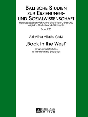 cover image of «Back in the West»
